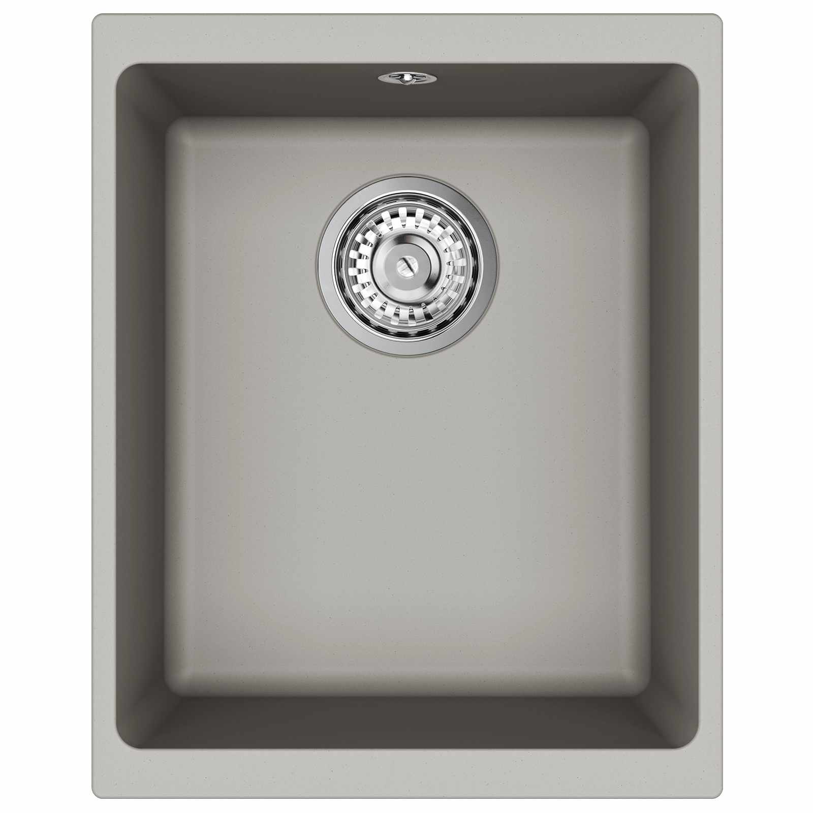 Lavello Grigio 370 x 460 mm 80% Quarzo e 20% Resina | homemem39
