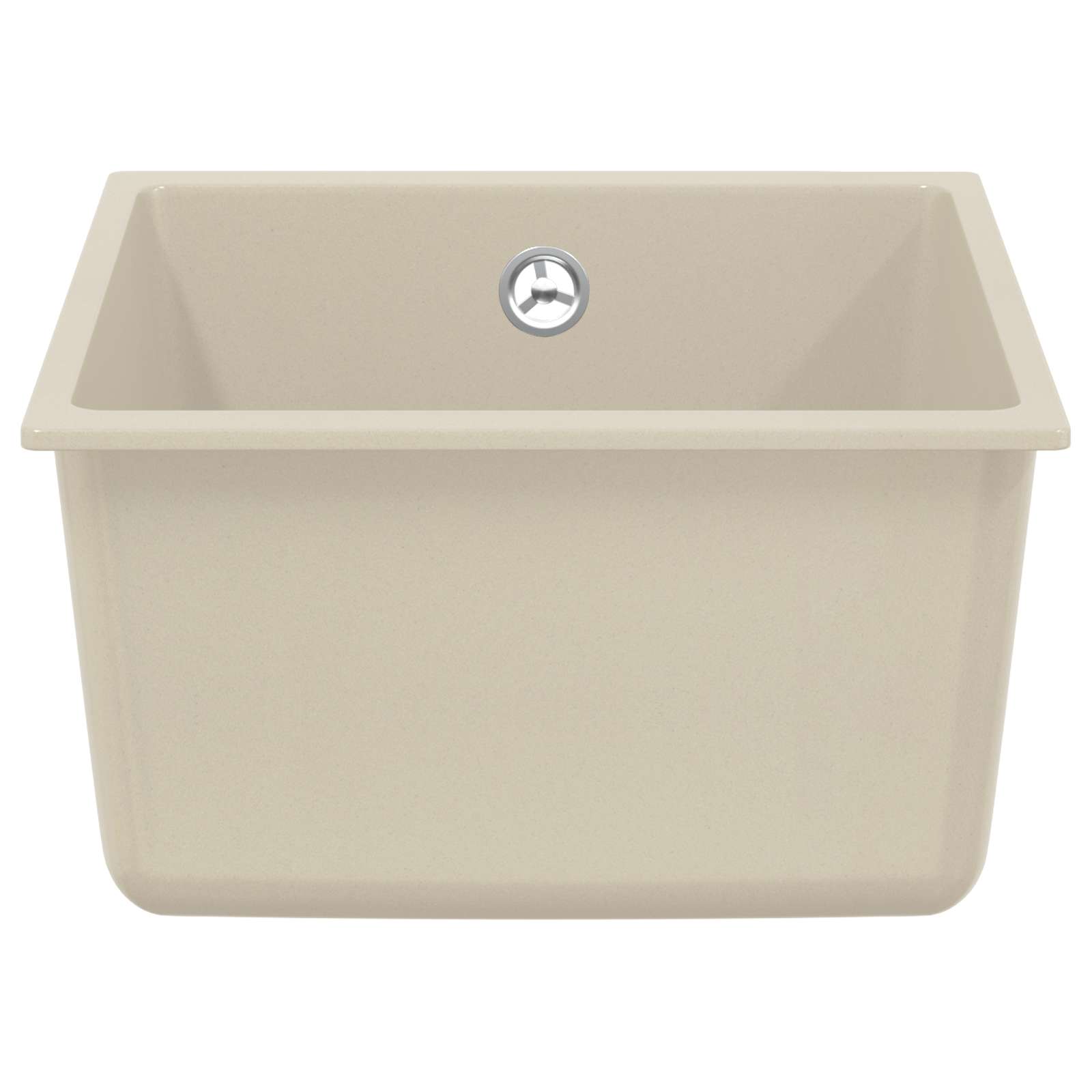 Lavello Beige 370 x 460 mm 80% Quarzo e 20% Resina | homemem39