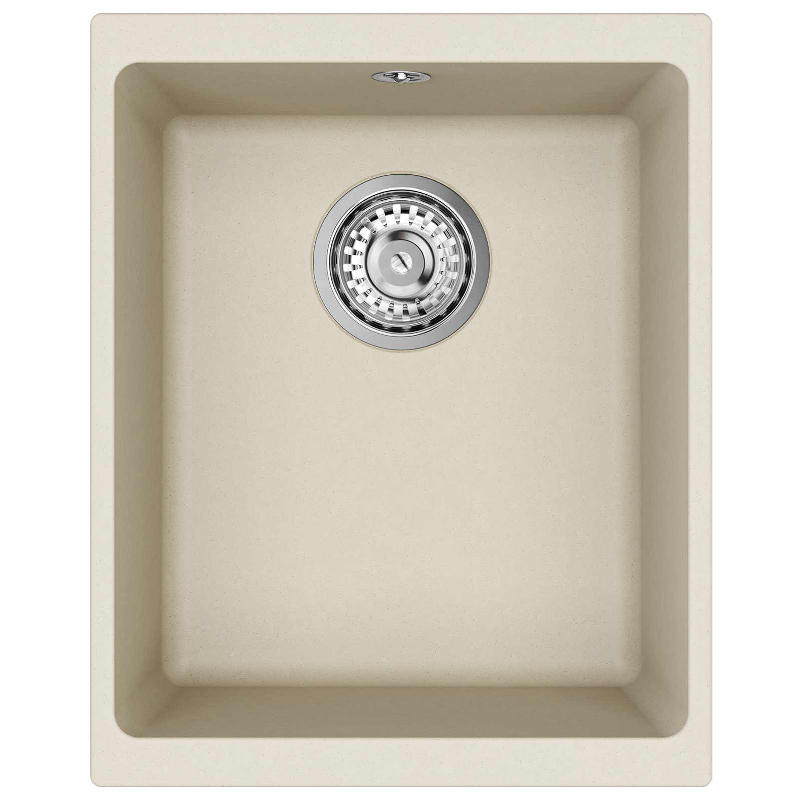 Lavello Beige 370 x 460 mm 80% Quarzo e 20% Resina | homemem39
