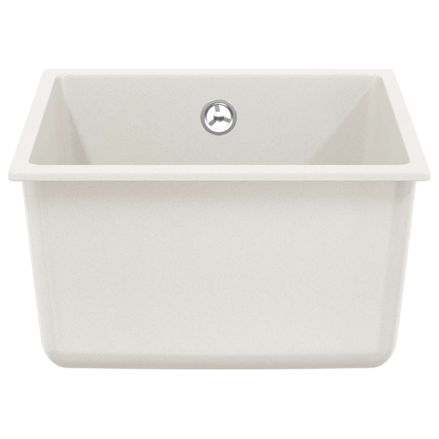 Lavello Bianco 370 x 460 mm 80% Quarzo e 20% Resina | homemem39