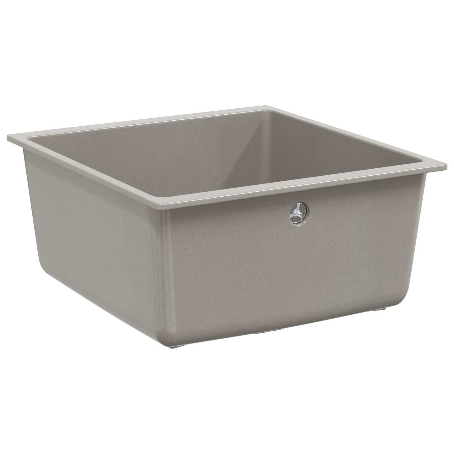 Lavello Grigio 430 x 460 mm 80% Quarzo e 20% Resina | homemem39