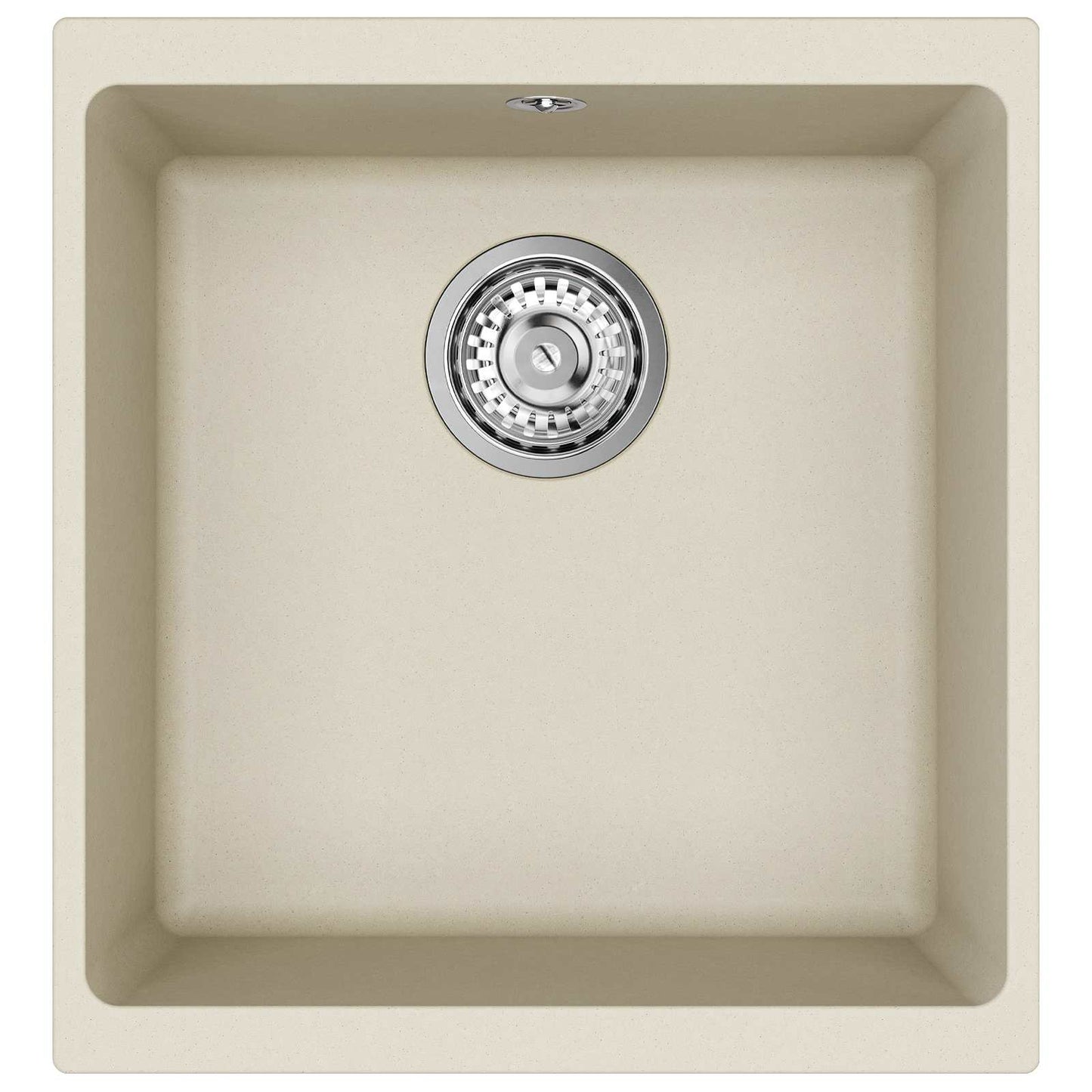 Lavello Beige 430 x 460 mm 80% Quarzo e 20% Resina | homemem39