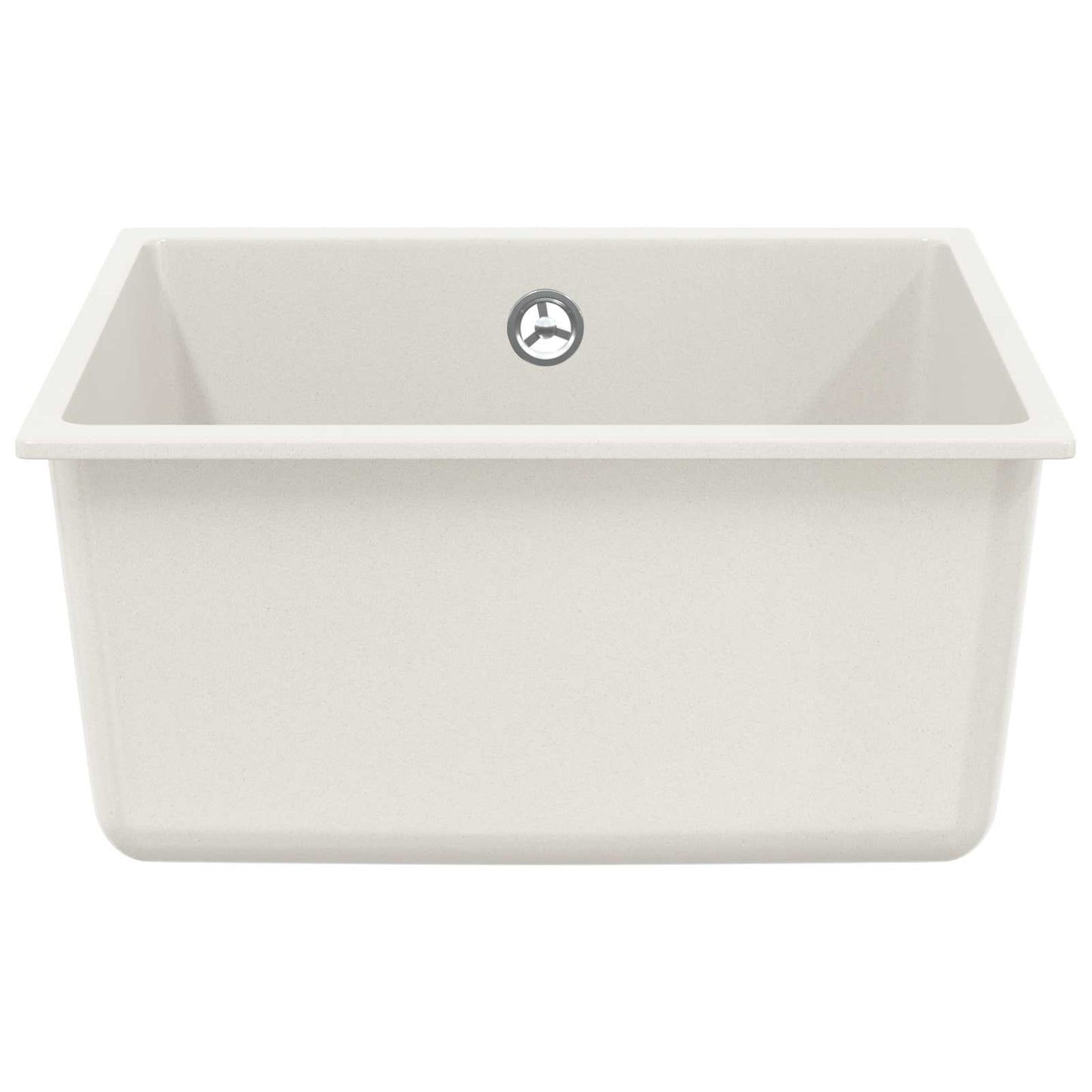 Lavello Bianco 430 x 460 mm 80% Quarzo e 20% Resina | homemem39