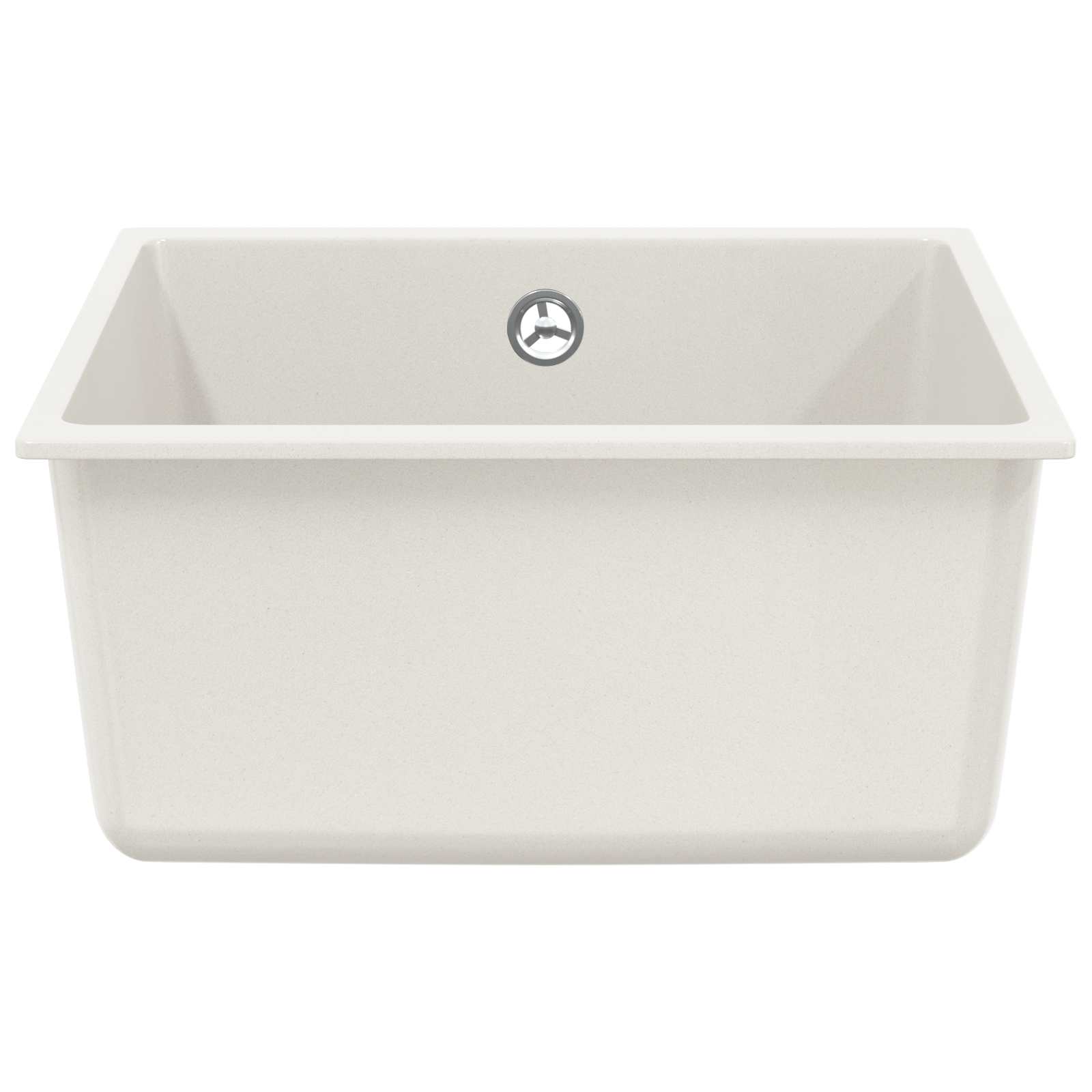 Lavello Bianco 430 x 460 mm 80% Quarzo e 20% Resina | homemem39