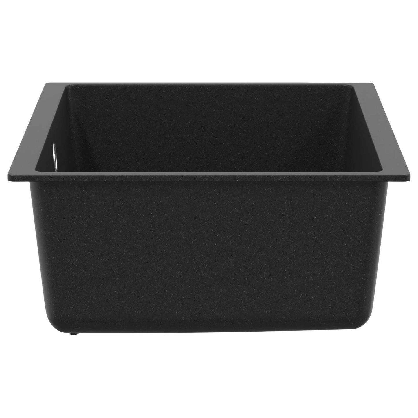 Lavello Nero 530 x 460 mm 80% Quarzo e 20% Resina | homemem39