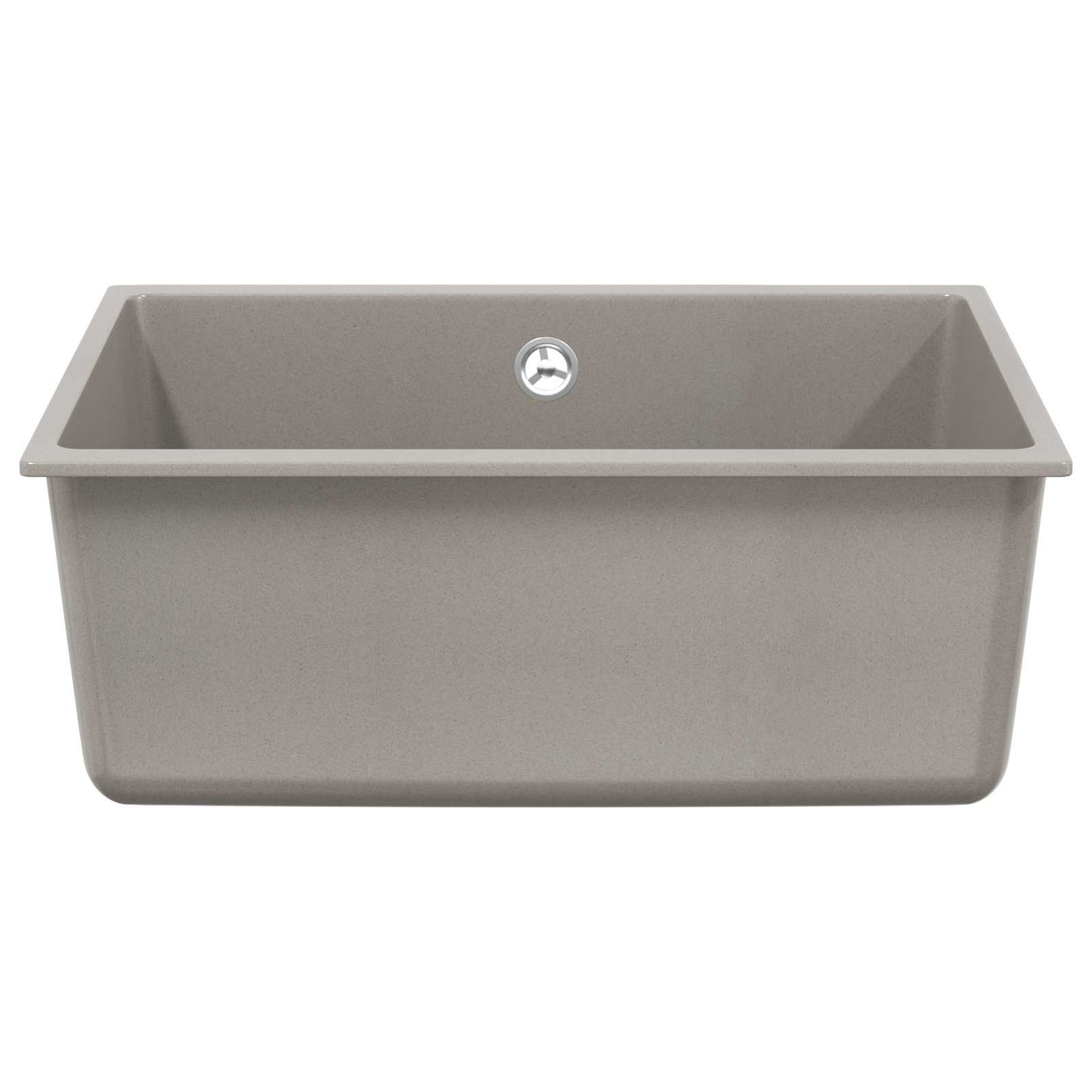 Lavello Grigio 530 x 460 mm 80% Quarzo e 20% Resina | homemem39