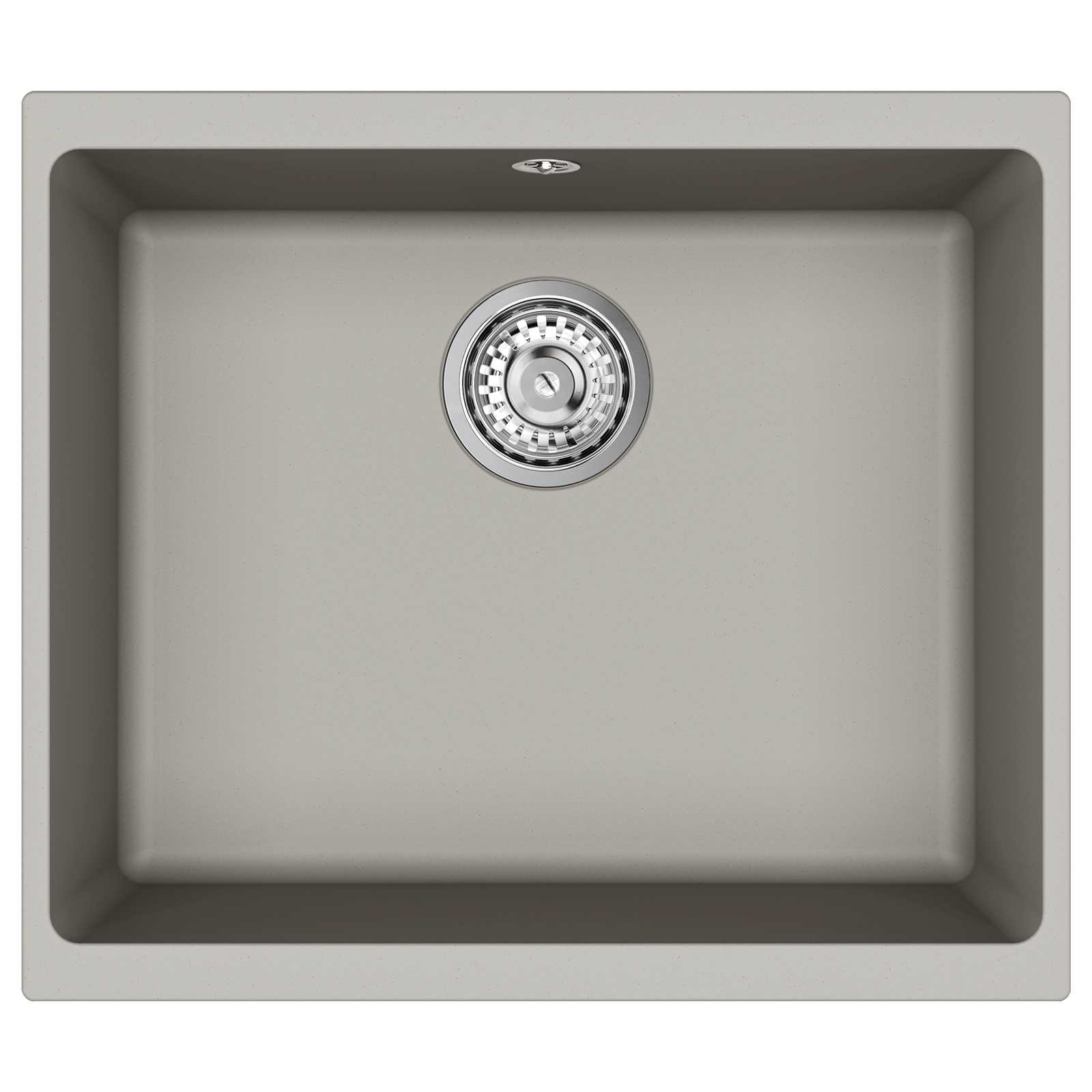 Lavello Grigio 530 x 460 mm 80% Quarzo e 20% Resina | homemem39