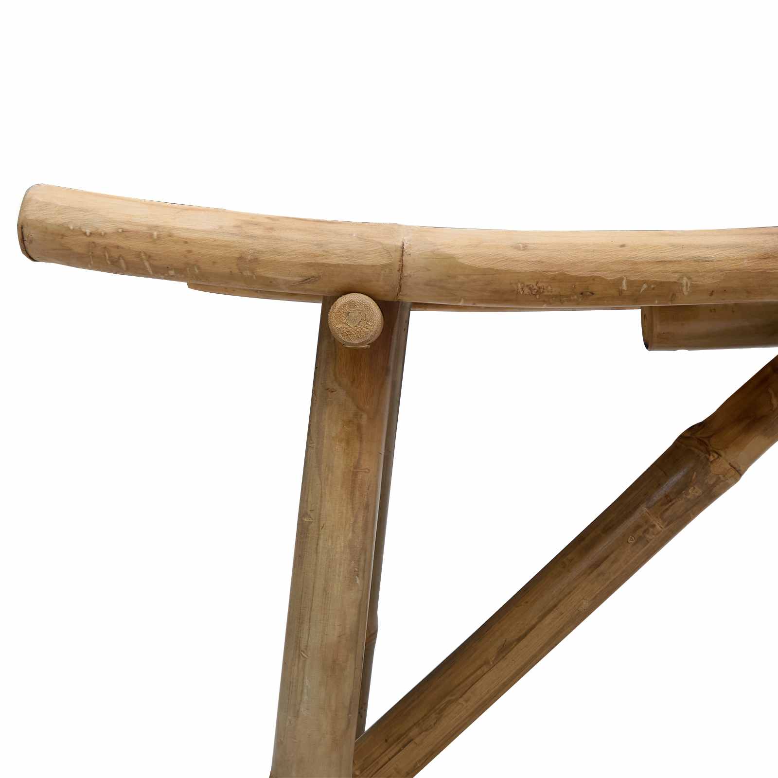 Panchina da giardino Naturale 110 x 45 x 50 cm Bambù | homemem39