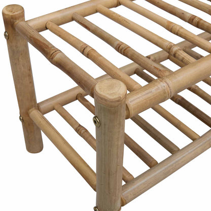 Scarpiera con lo scaffale Naturale 68 x 28 x 30 cm Bambù | homemem39
