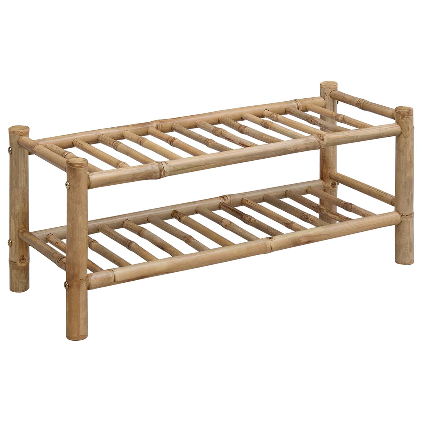 Scarpiera con lo scaffale Naturale 68 x 28 x 30 cm Bambù | homemem39