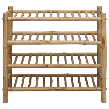 Scarpiera con lo scaffale Naturale 68 x 28 x 63 cm Bambù | homemem39