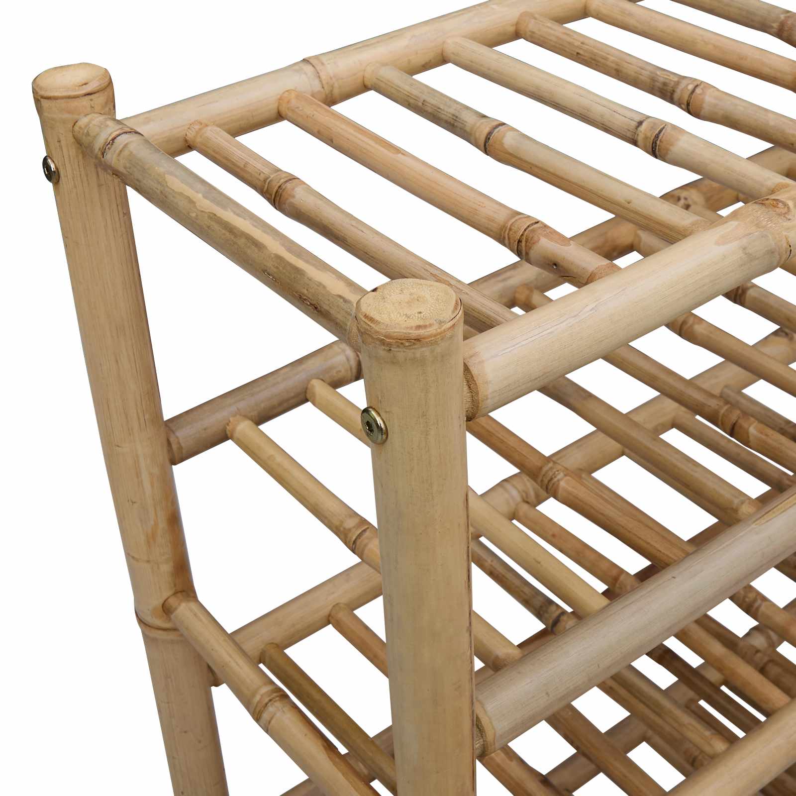 Scarpiera con lo scaffale Naturale 68 x 28 x 96 cm Bambù | homemem39