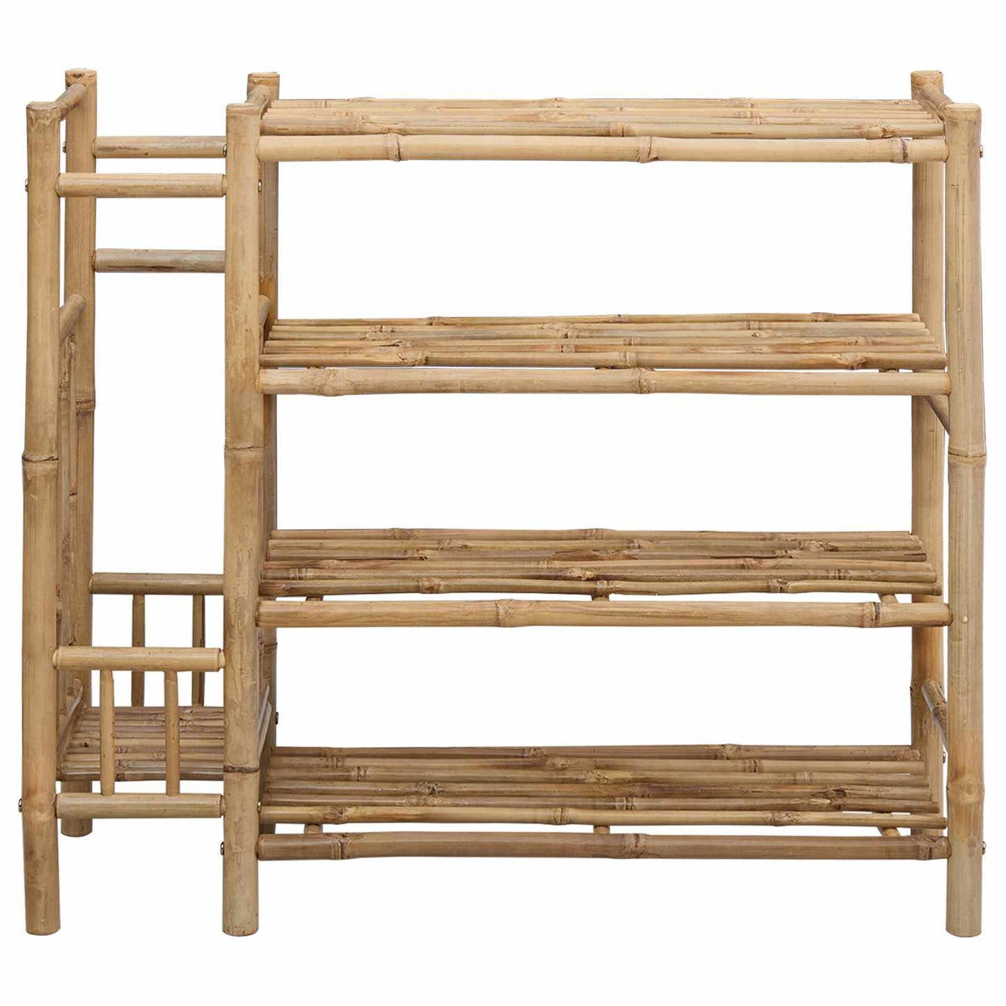 Scarpiera con lo scaffale Naturale 88 x 27 x 80 cm Bambù | homemem39