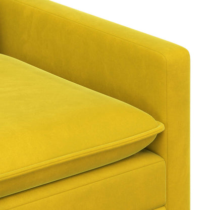 Set di divani 2 pcs Giallo Velluto | homemem39