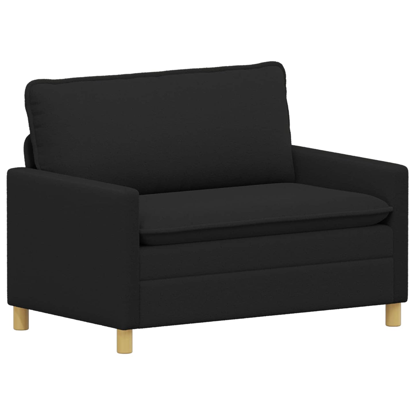 Set di divani 2 pz Nero Tessuto | homemem39