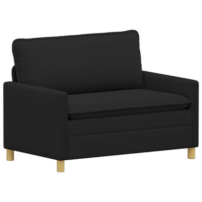 Set di divani 2 pz Nero Tessuto | homemem39