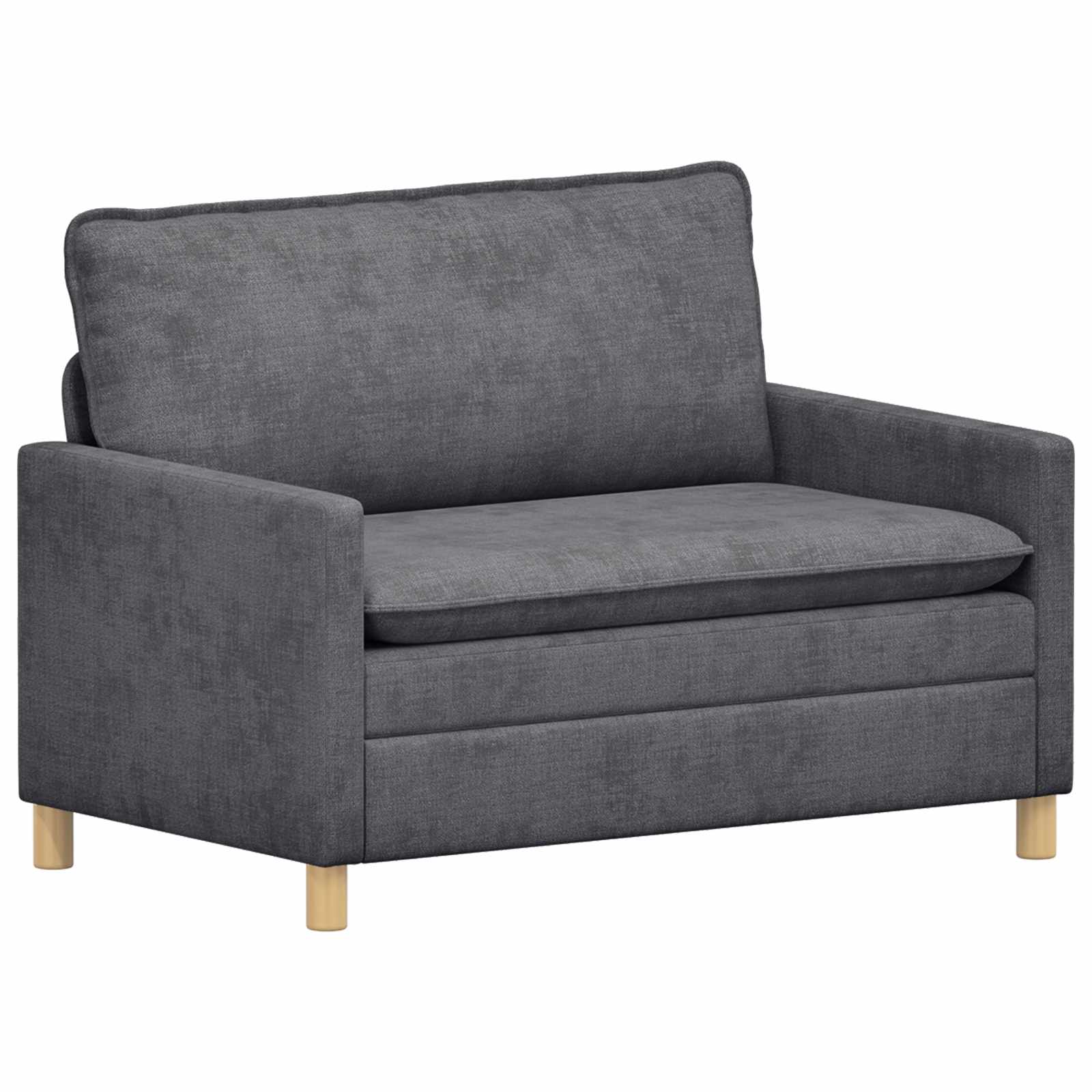 Set di divani 2 pcs Grigio Scuro Poliestere | homemem39