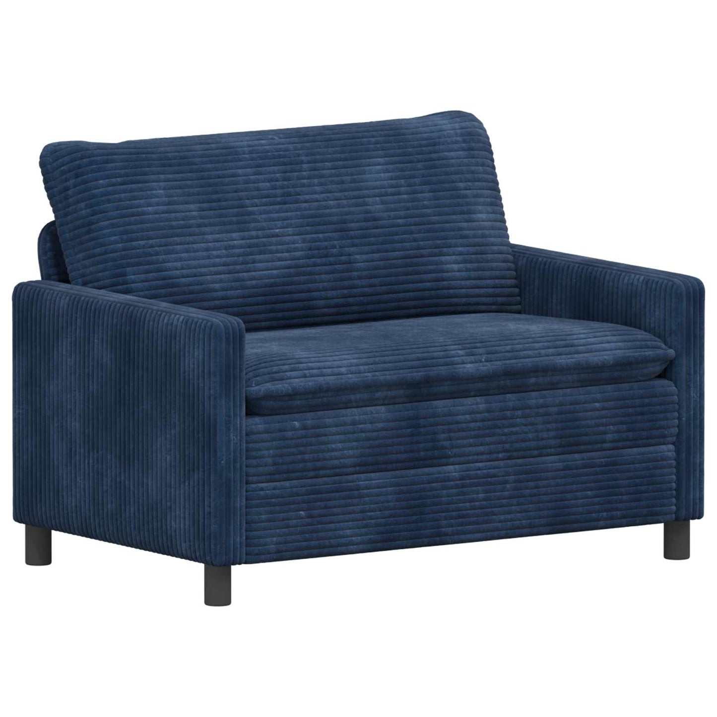 Set di divani 2 pcs Blu navy Poliestere | homemem39