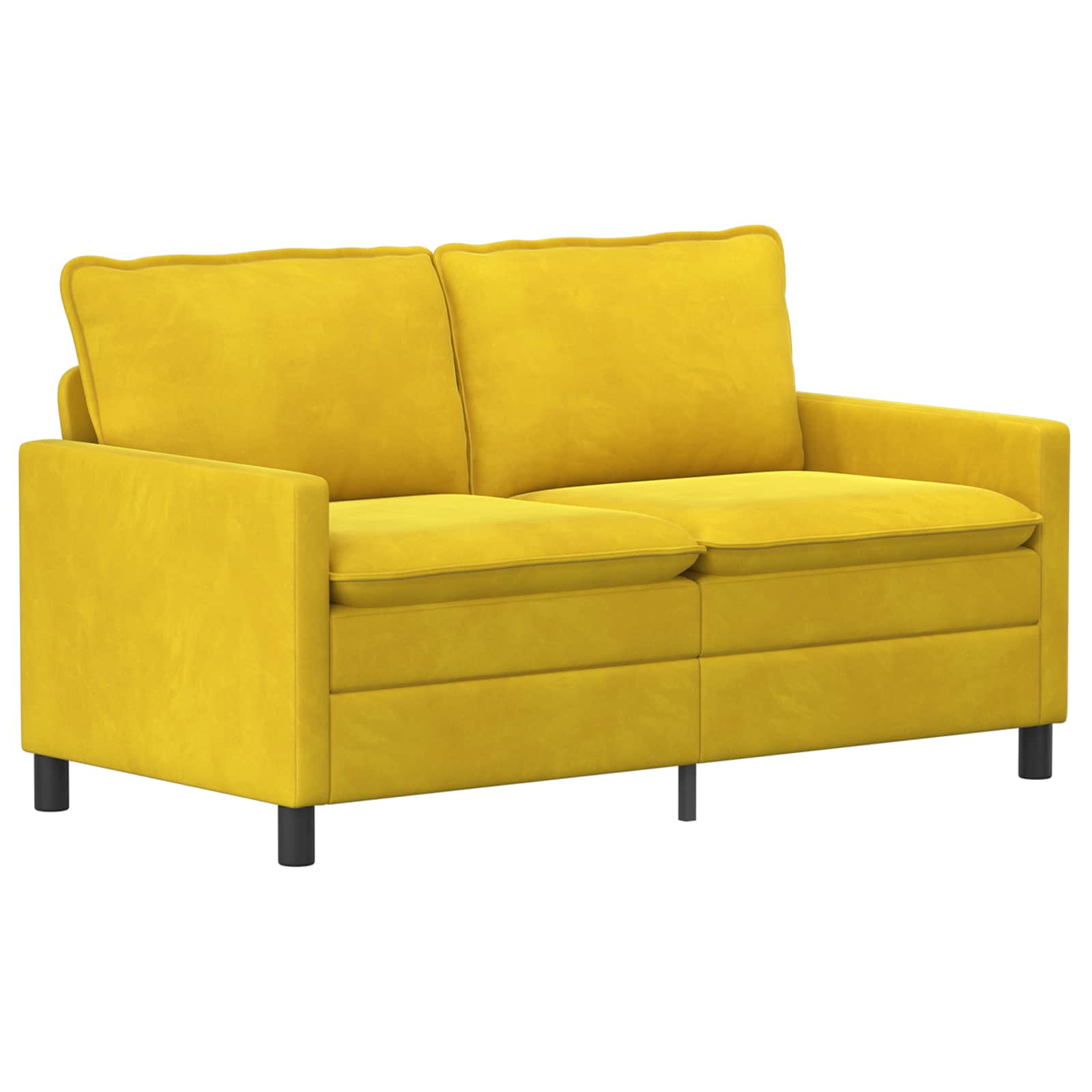 Set di divani 2 pcs Giallo Velluto | homemem39