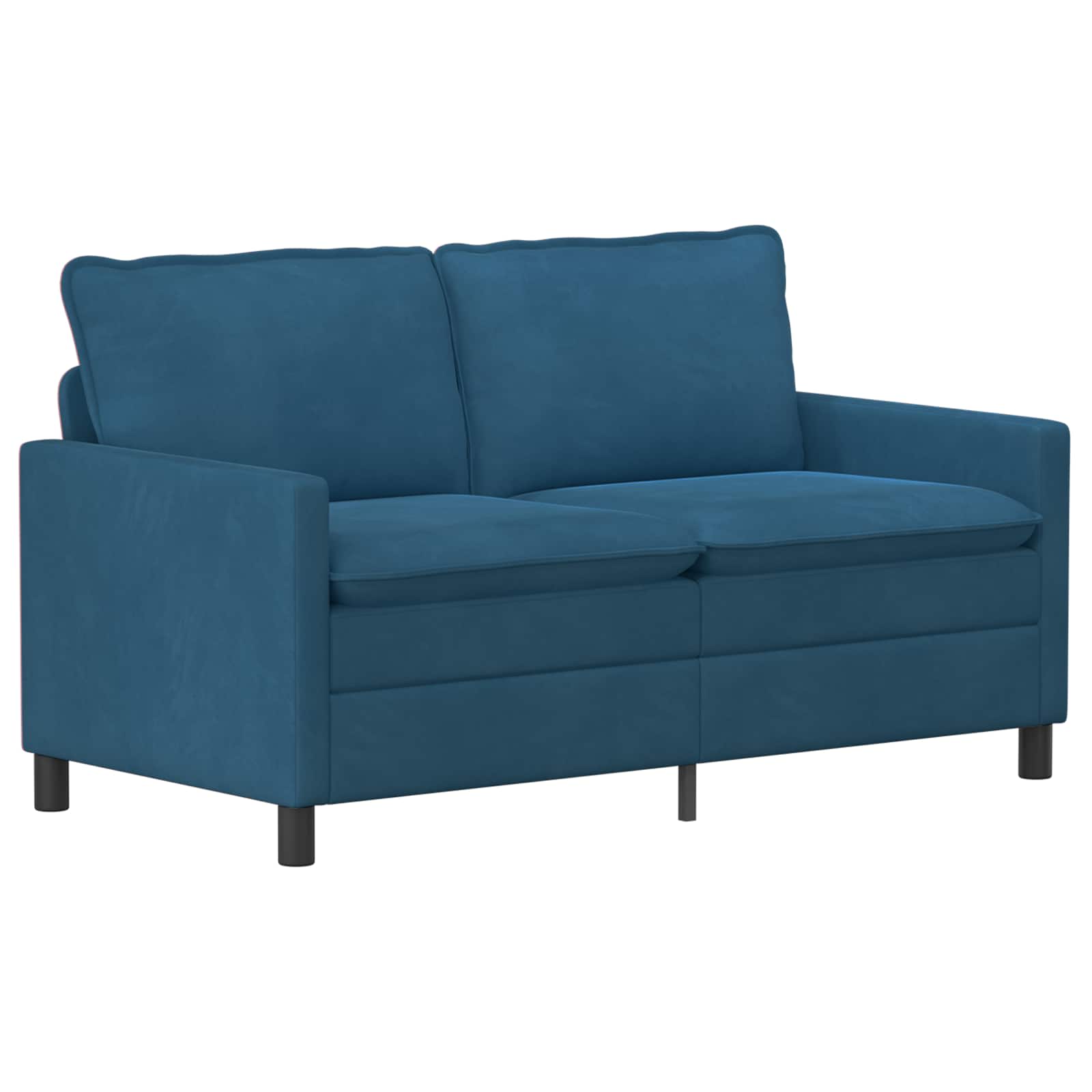 Set di divani 2 pcs Blu Velluto | homemem39
