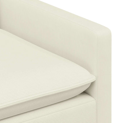Set di divani 2 pcs Crema Tessuto | homemem39