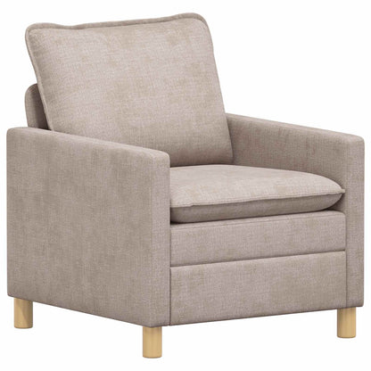 Set di divani 2 pcs Beige Poliestere | homemem39