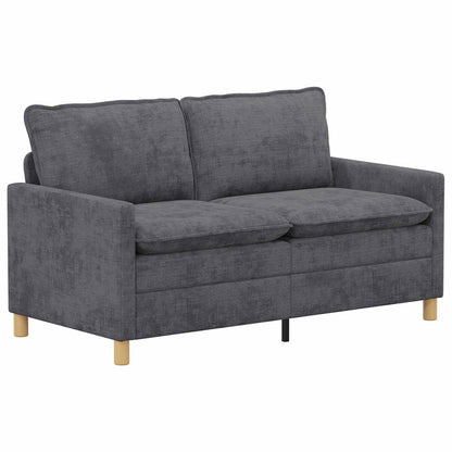 Set di divani 2 pcs Grigio Scuro Poliestere | homemem39