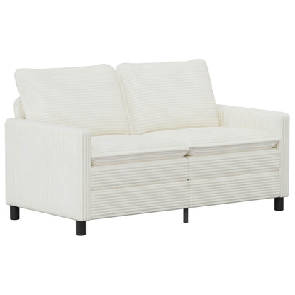 Set di divani 2 pcs Crema Poliestere
