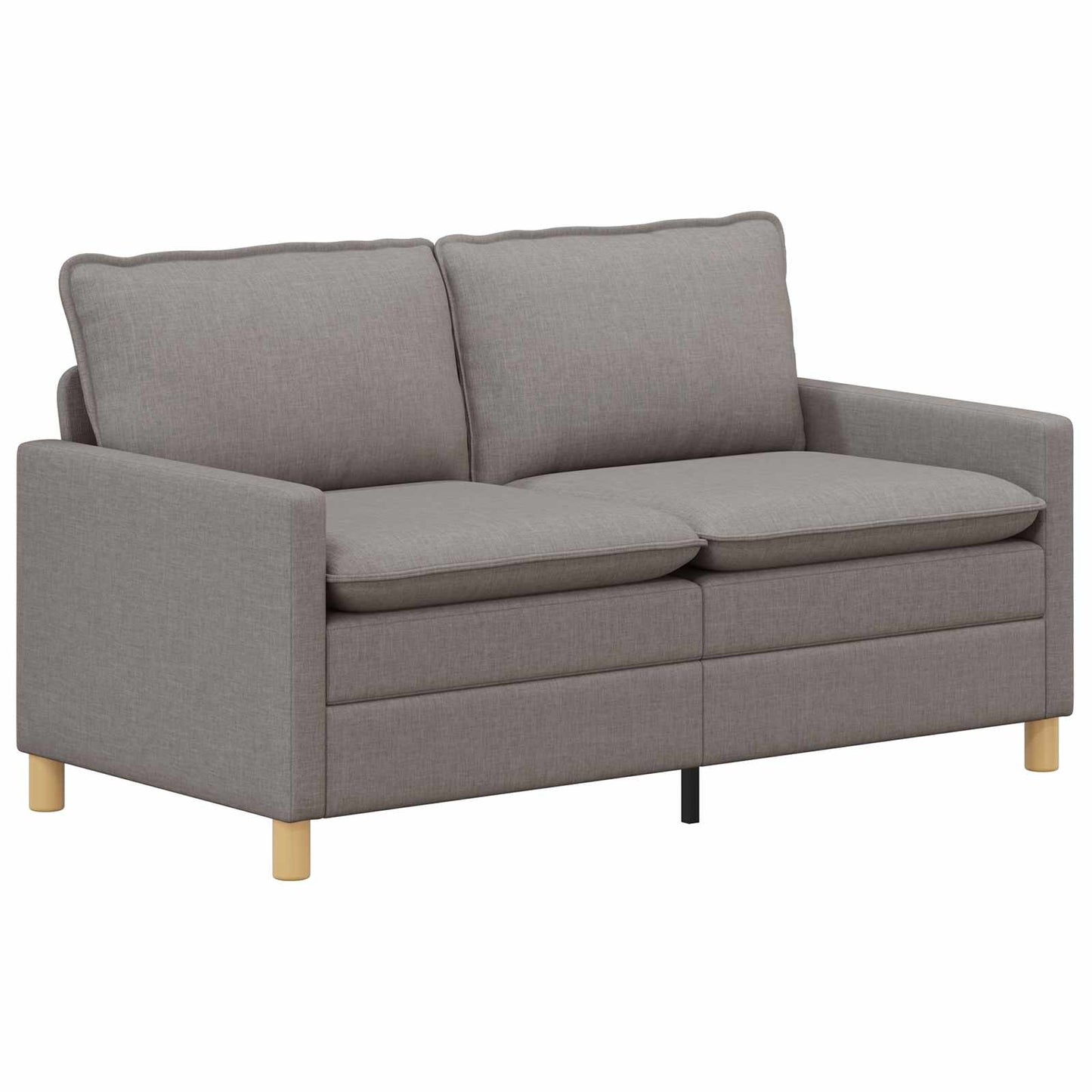 Set di divani 2 pz Tortora Tessuto | homemem39