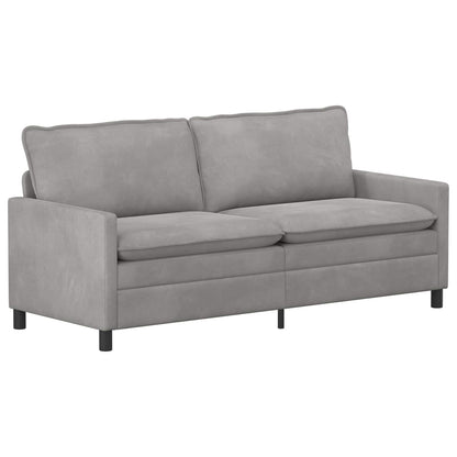 Set di divani 2 pcs Grigio Chiaro Velluto | homemem39