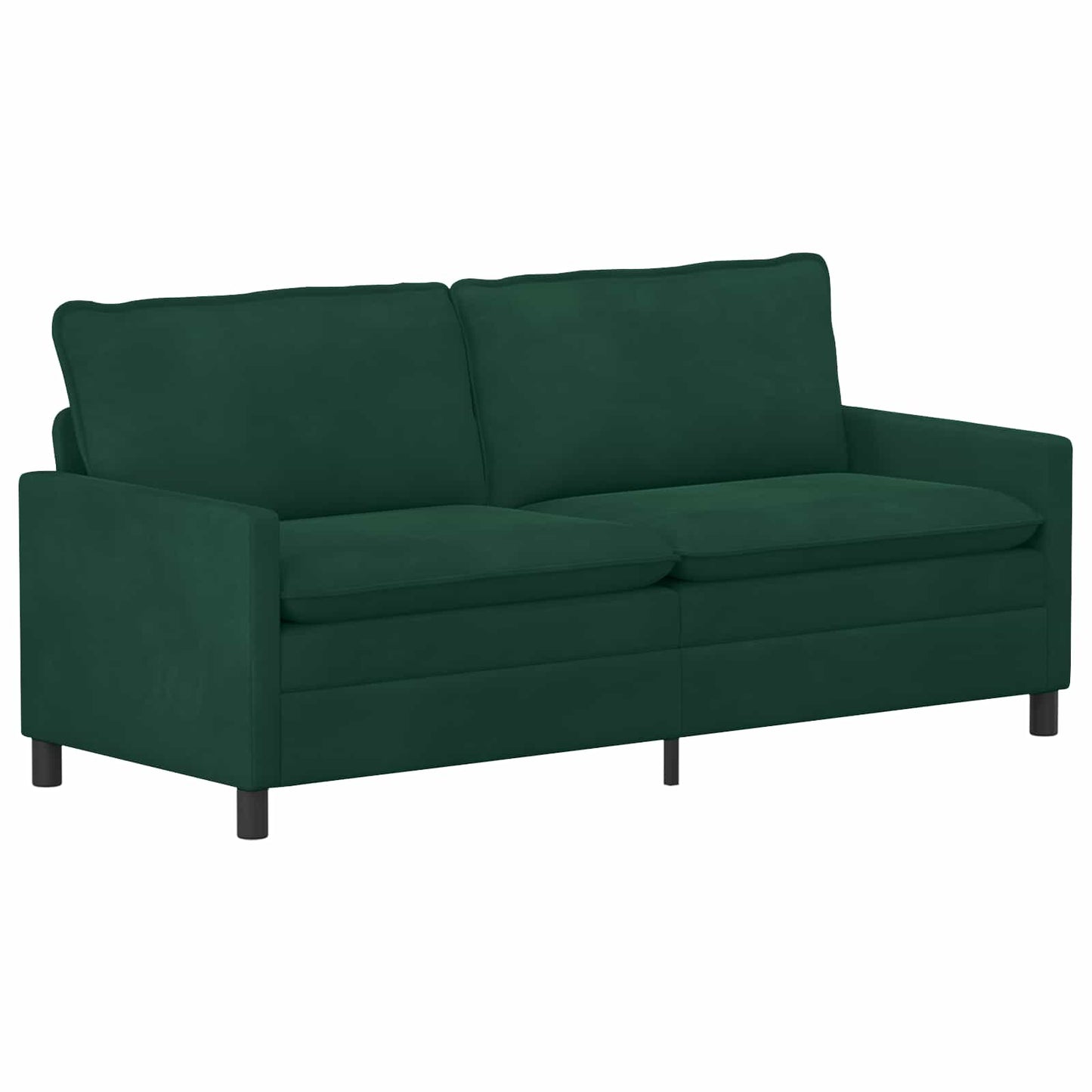Set di divani 2 pcs Verde Scuro Velluto | homemem39