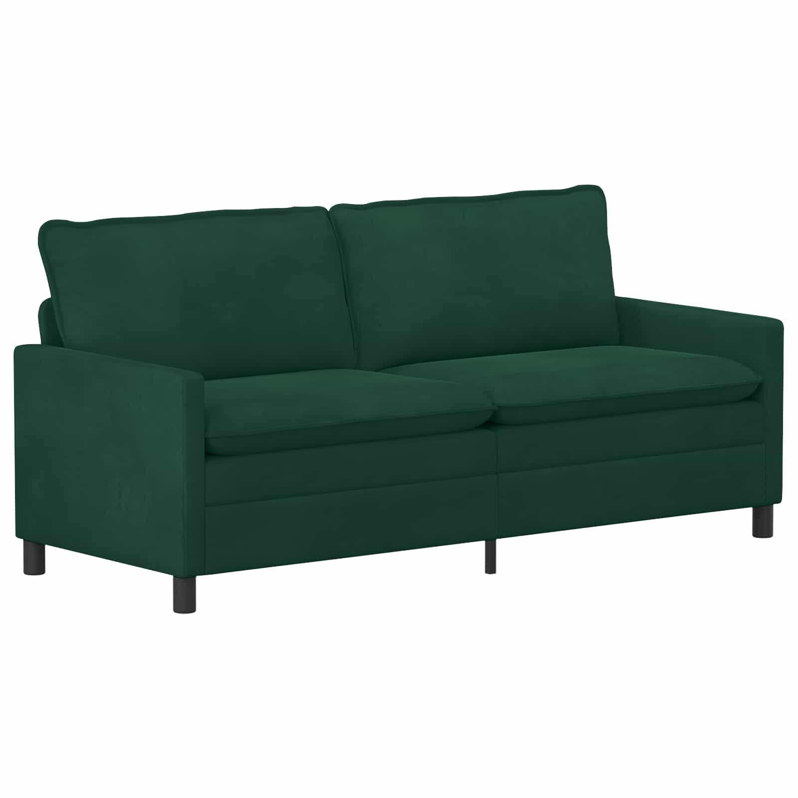 Set di divani 2 pcs Verde Scuro Velluto | homemem39