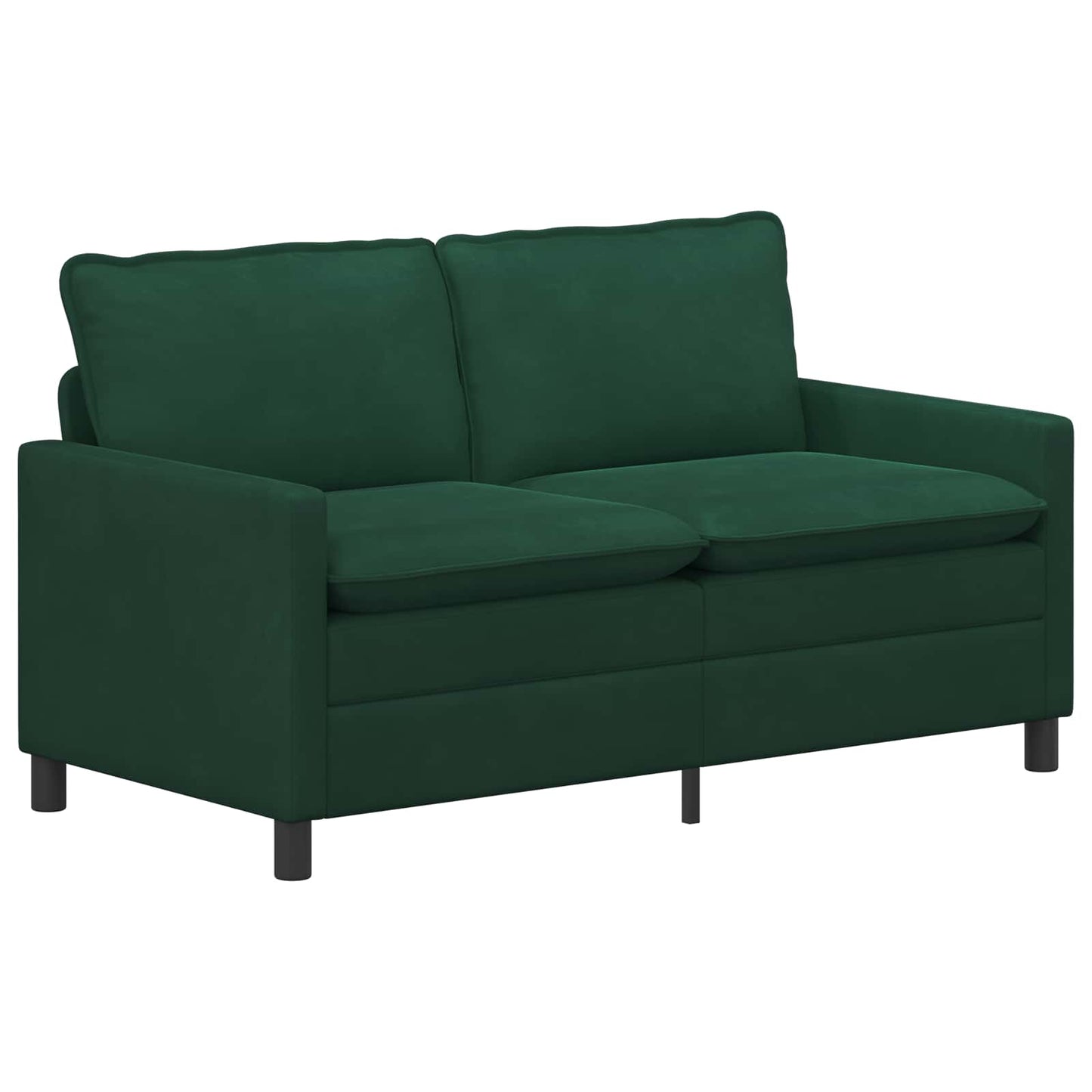 Set di divani 2 pcs Verde Scuro Velluto | homemem39