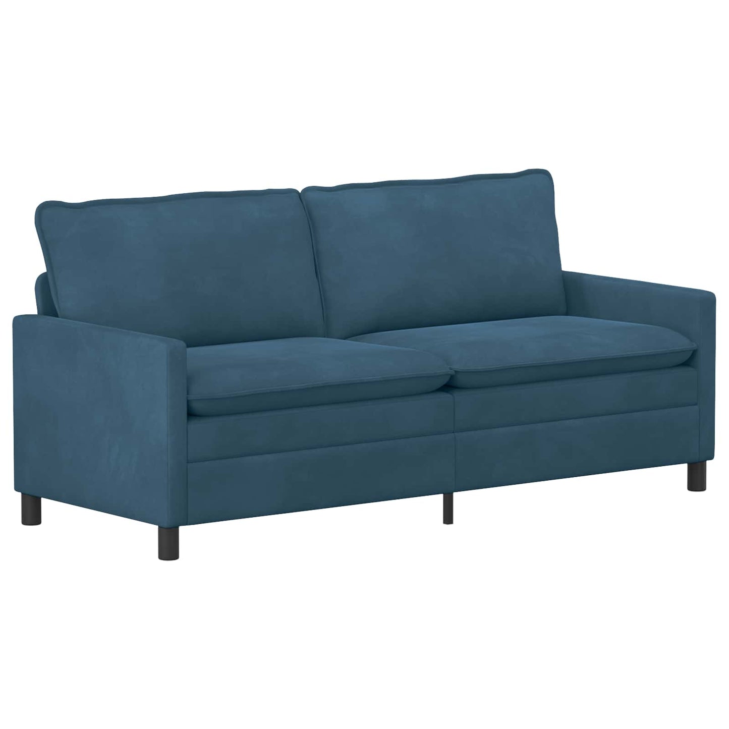 Set di divani 2 pcs Blu Velluto | homemem39