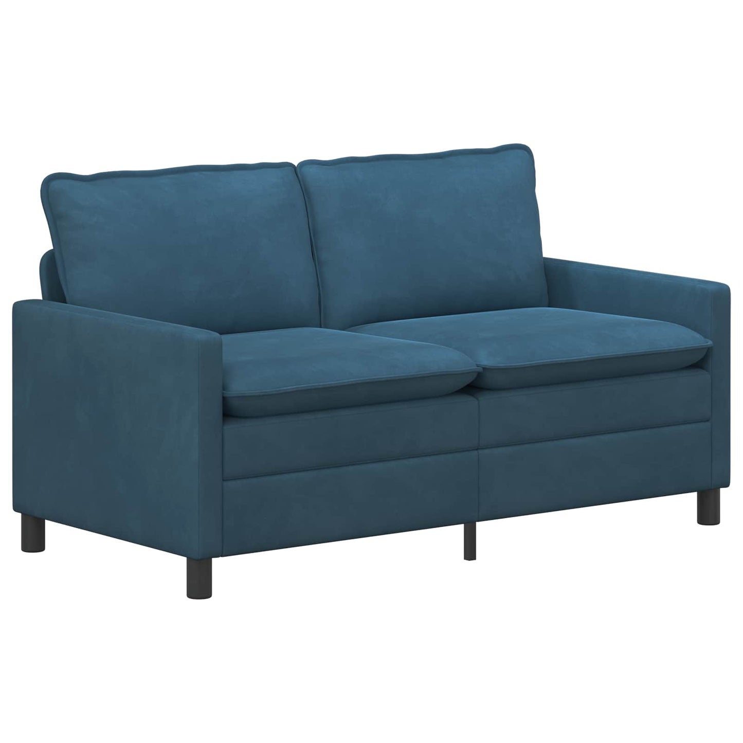 Set di divani 2 pcs Blu Velluto | homemem39
