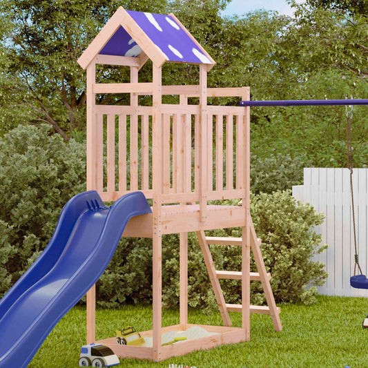 Torre da Gioco Marrone Legno Douglas Solido | homemem39