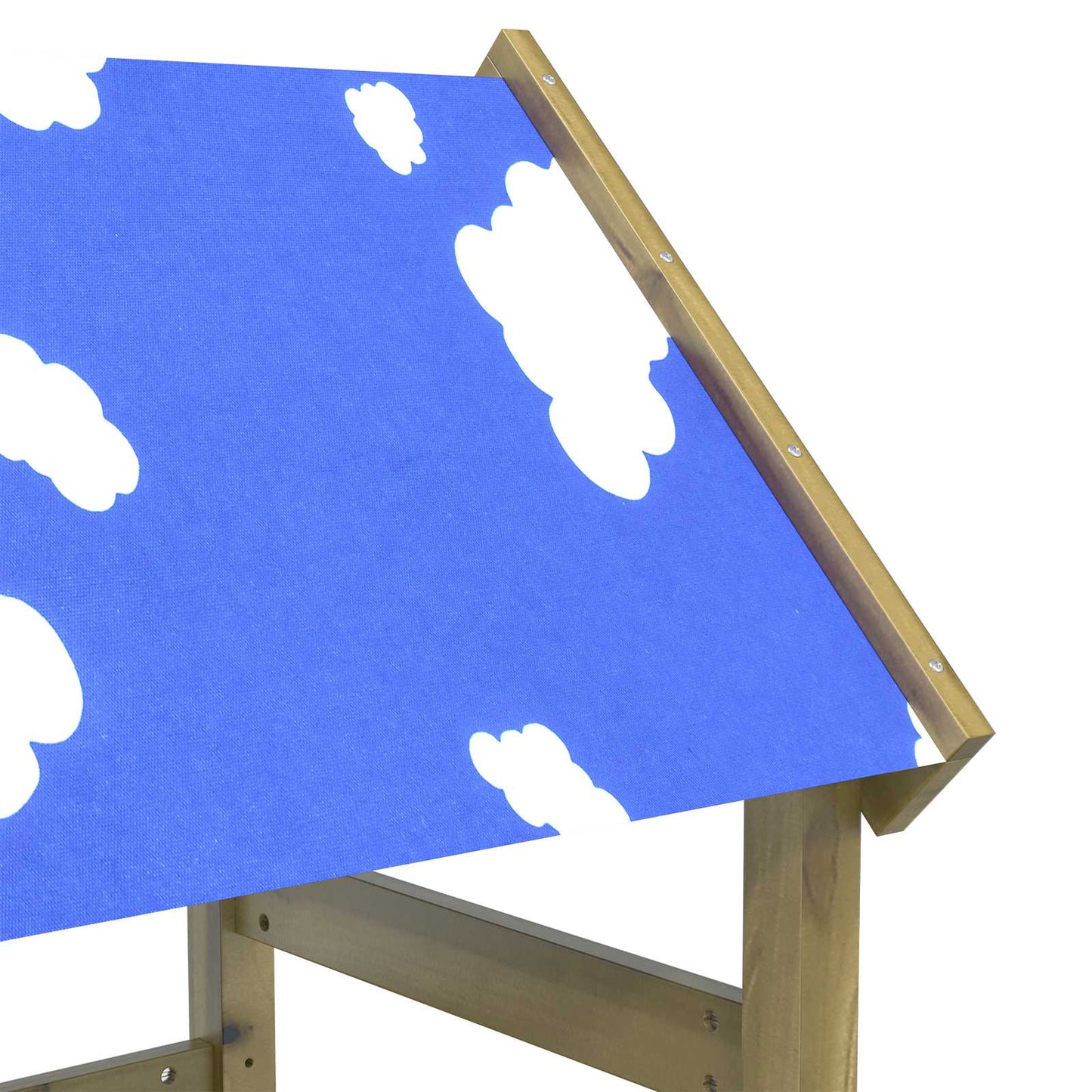Torre da Gioco Marrone Legno Impregnato Solido | homemem39