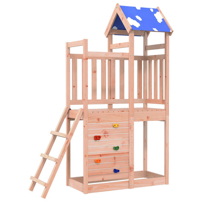 Torre da Gioco Marrone Legno Massello di Douglas