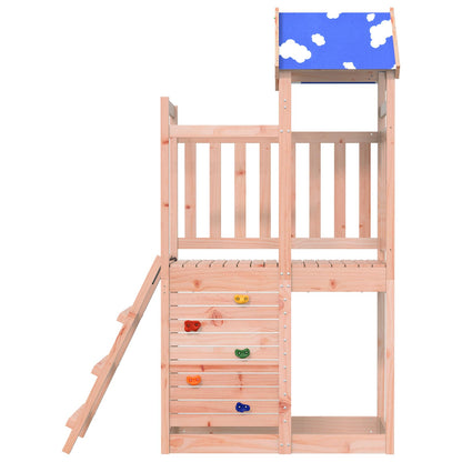 Torre da Gioco Marrone Legno Massello di Douglas