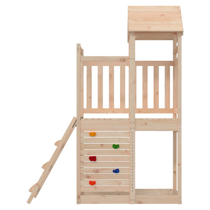 Torre da Gioco Marrone 110,5 x 52,5 x 214 cm Pino massello | homemem39
