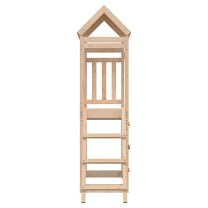 Torre da Gioco Marrone 110,5 x 52,5 x 214 cm Pino massello | homemem39