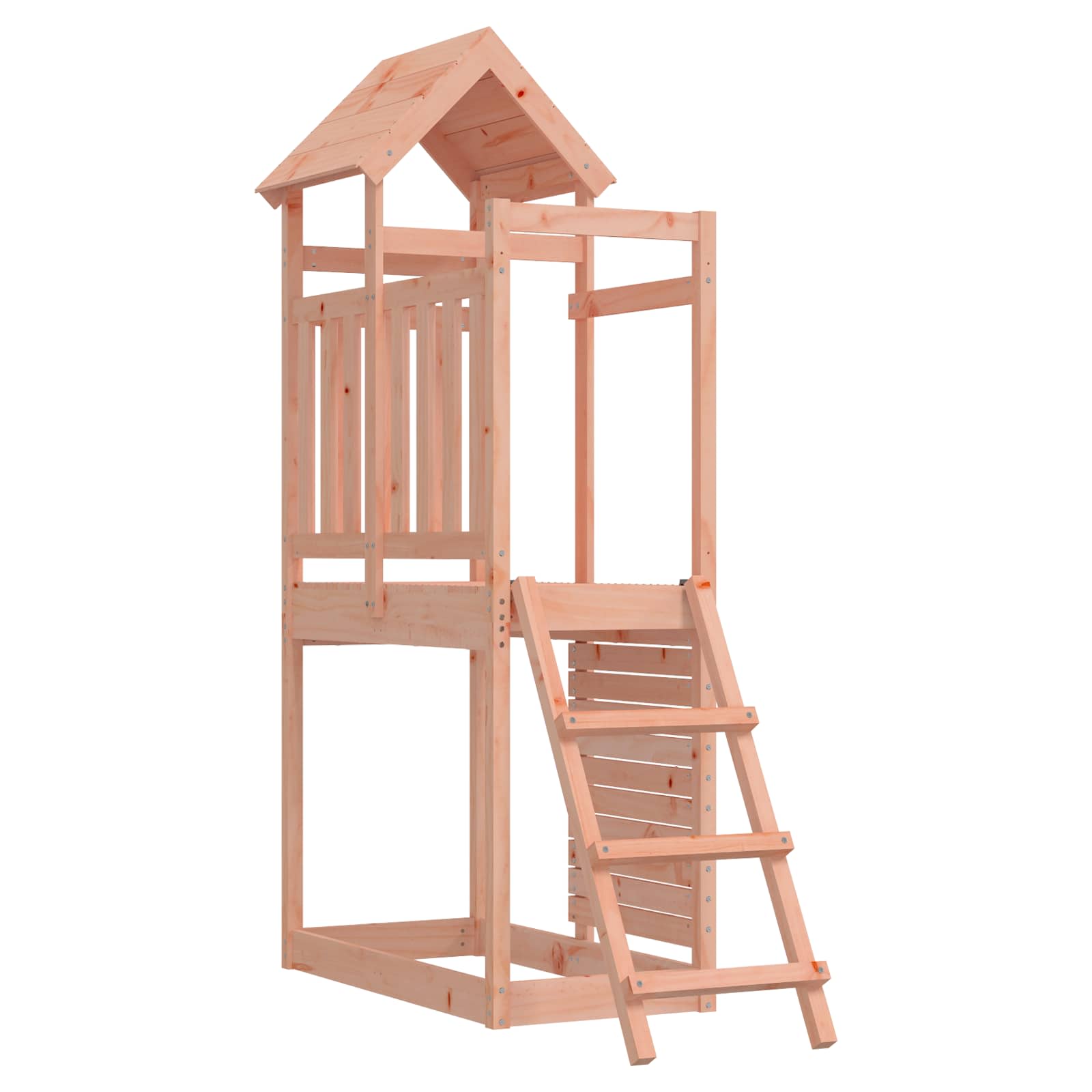 Torre da Gioco Marrone Legno Douglas Solido | homemem39
