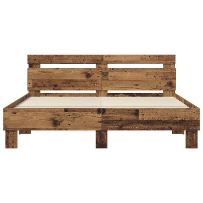 Struttura del letto Legno vecchio 140 x 200 cm | homemem39