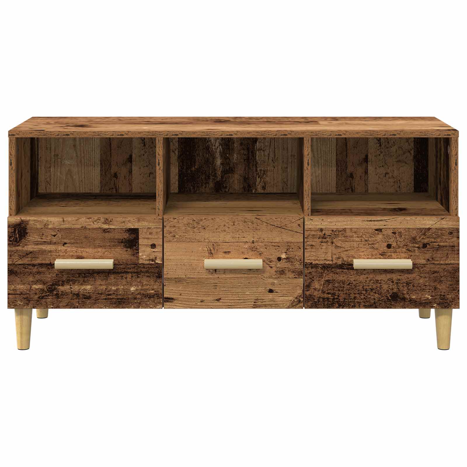 Mobile TV Legno vecchio 102 x 36 x 50 cm Legno multistrato | homemem39