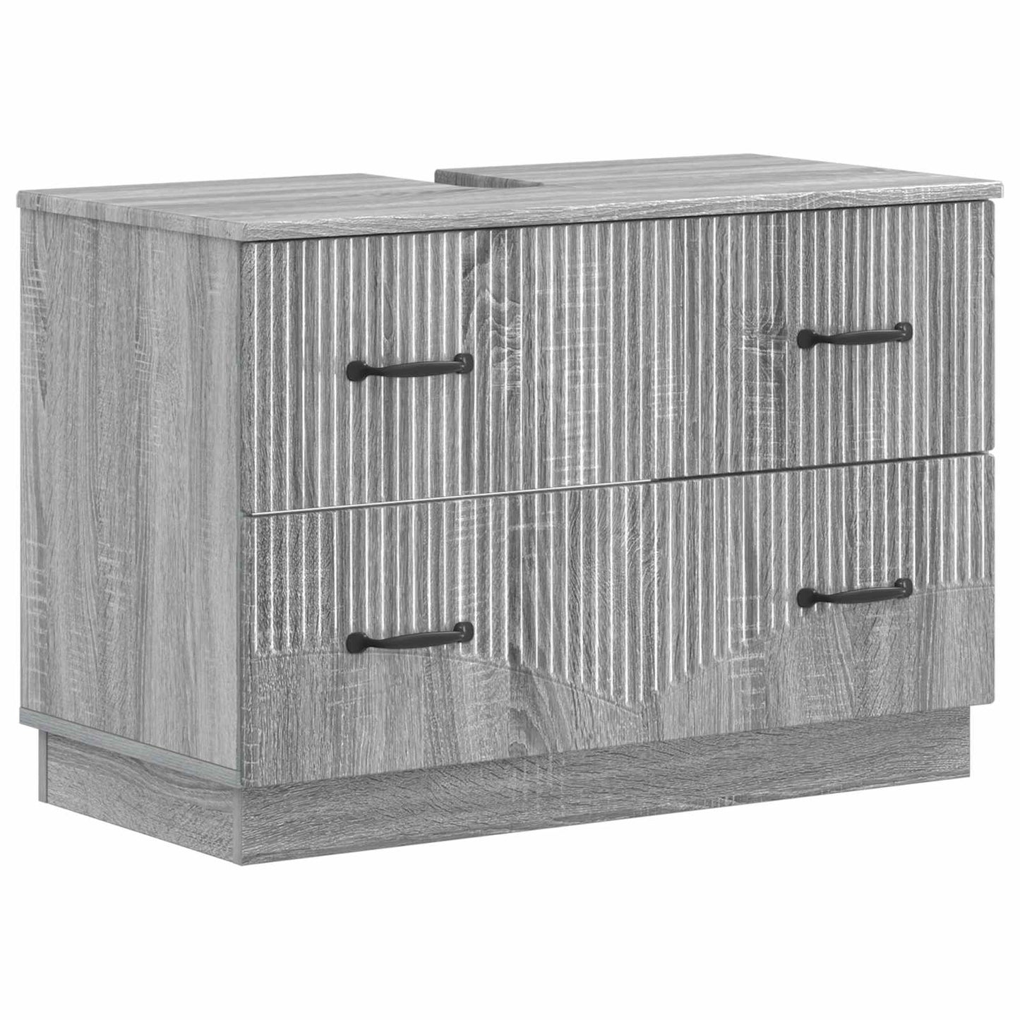 Set di Armadi da Bagno da 2 Pezzi HOORN Sonoma grigio | homemem39