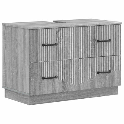 Set di Armadi da Bagno da 2 Pezzi HOORN Sonoma grigio | homemem39