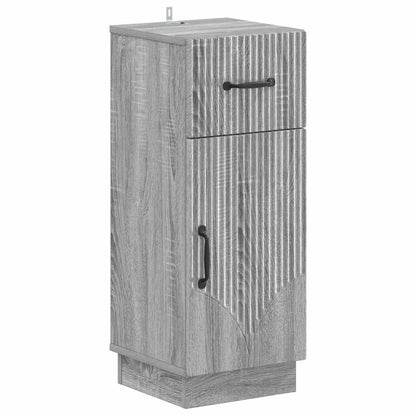 Set di Armadi da Bagno da 2 Pezzi HOORN Sonoma grigio | homemem39