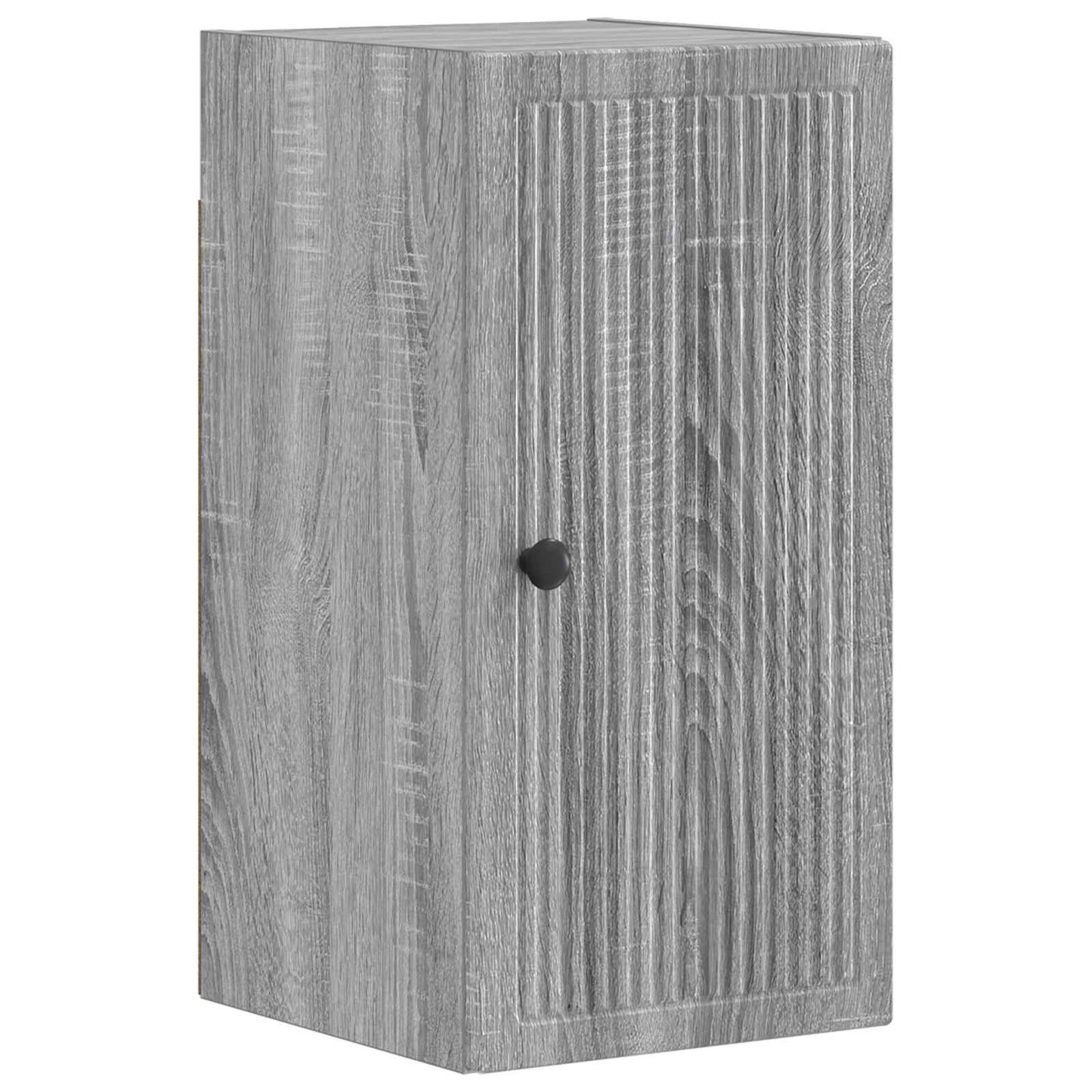 Set di armadietti da bagno in 3 pezzi EDE Sonoma grigio