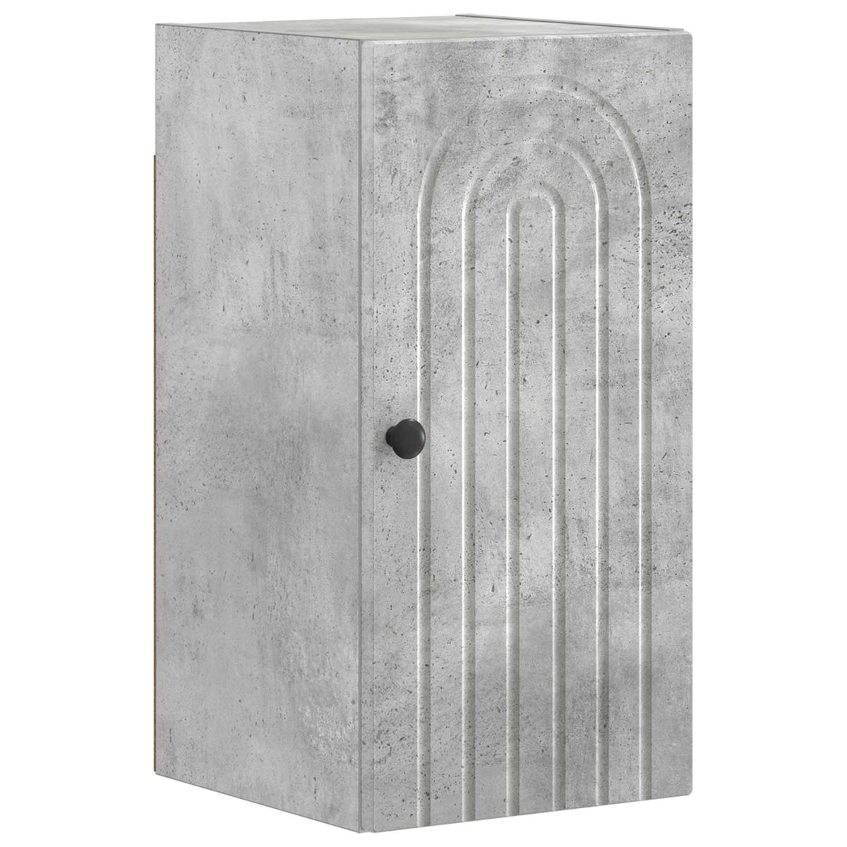 Set di armadietti da bagno in 3 pezzi ALKMAAR Grigio Cemento