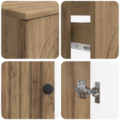 Set di armadietti da bagno in 3 pezzi ALKMAAR